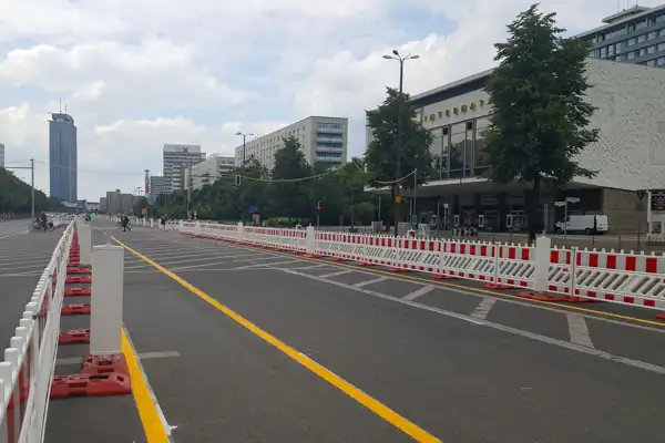 Halteverbotszone für geplante Bauarbeiten in Berlin